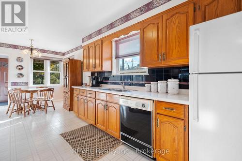 381 Niagara Street, St. Catharines (444 - Carlton/Bunting), ON - Indoor Photo Showing Kitchen With Double Sink