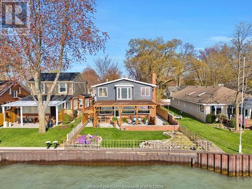 39 Woodbridge Drive, Amherstburg, ON - Outdoor With Body Of Water With Deck Patio Veranda