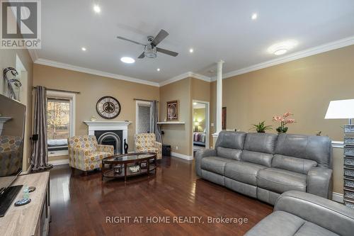 22 Lavender Place, Belleville, ON - Indoor Photo Showing Living Room With Fireplace