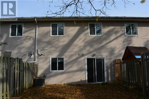 Back of house featuring central AC unit - 147 Weber Street E, Kitchener, ON - Outdoor With Exterior