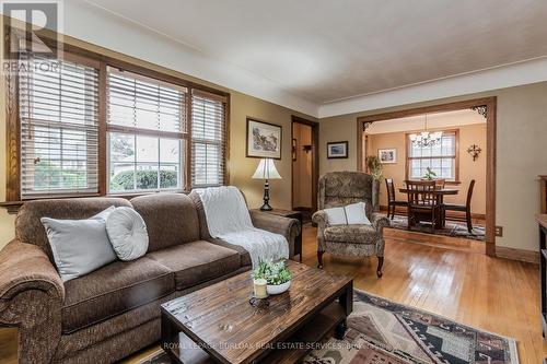 1 Wilmar Court, Hamilton, ON - Indoor Photo Showing Living Room With Fireplace