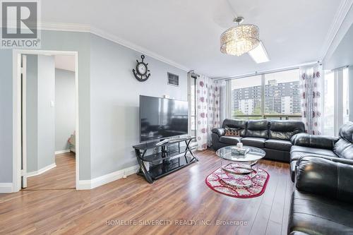 403 - 75 King Street E, Mississauga, ON - Indoor Photo Showing Living Room