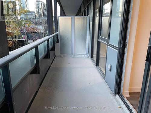 210 - 9 Tecumseth Street, Toronto, ON - Outdoor With Balcony With Exterior