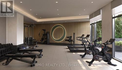 216 - 1415 Dundas Street, Oakville, ON - Indoor Photo Showing Gym Room