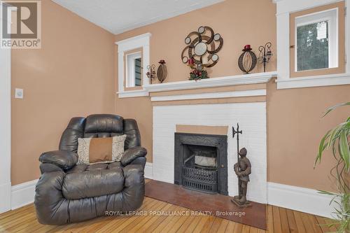 30 Cedar Street, Belleville, ON - Indoor With Fireplace