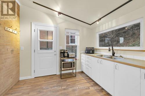 30 Cedar Street, Belleville, ON - Indoor Photo Showing Kitchen With Double Sink