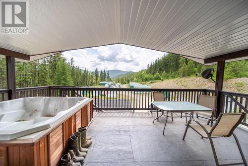 9881 Estates Road, Cranbrook, BC - Outdoor With Deck Patio Veranda With Exterior