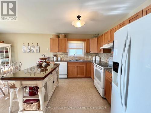 118 Raglan Street, Brighton, ON - Indoor Photo Showing Kitchen With Double Sink