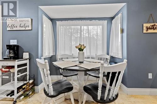 View of dining area - 830 Elma Street W, Listowel, ON - Indoor Photo Showing Dining Room