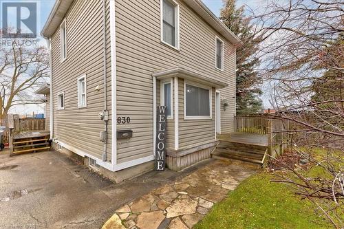 View of side of home with a deck - 830 Elma Street W, Listowel, ON - Outdoor