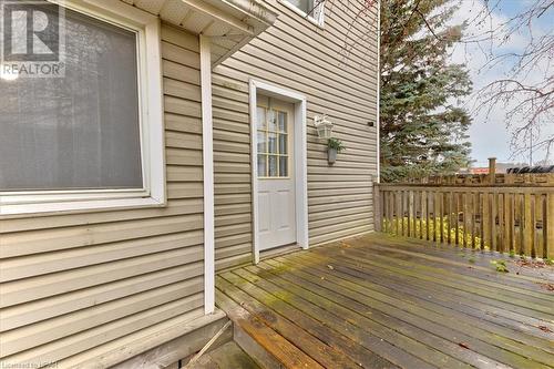 View of deck - 830 Elma Street W, Listowel, ON - Outdoor