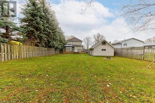 View of yard featuring a wooden deck - 830 Elma Street W, Listowel, ON - Outdoor With Backyard