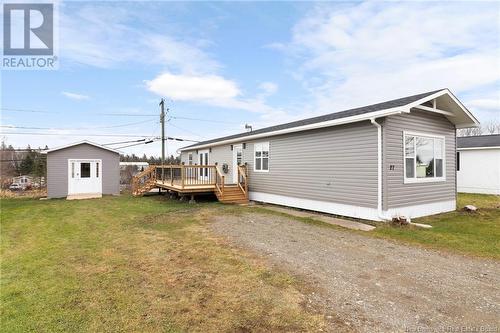 27 Leafwood Crescent, Fredericton, NB - Outdoor With Deck Patio Veranda