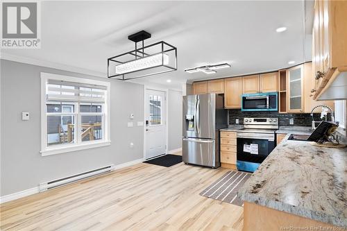 27 Leafwood Crescent, Fredericton, NB - Indoor Photo Showing Kitchen With Stainless Steel Kitchen