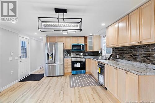 27 Leafwood Crescent, Fredericton, NB - Indoor Photo Showing Kitchen With Stainless Steel Kitchen