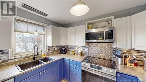 82 St. Catherine Street, Saint John, NB - Indoor Photo Showing Kitchen With Double Sink