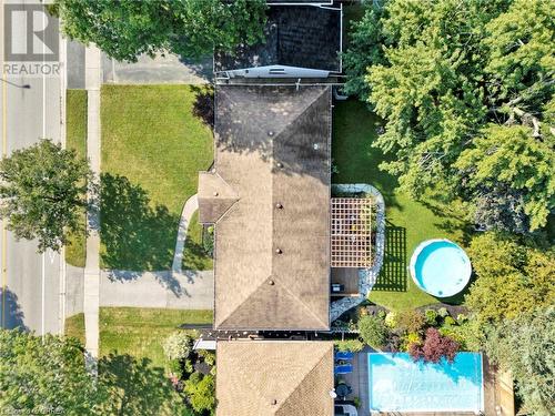 200 Memorial Drive, Brantford, ON - Outdoor With Above Ground Pool