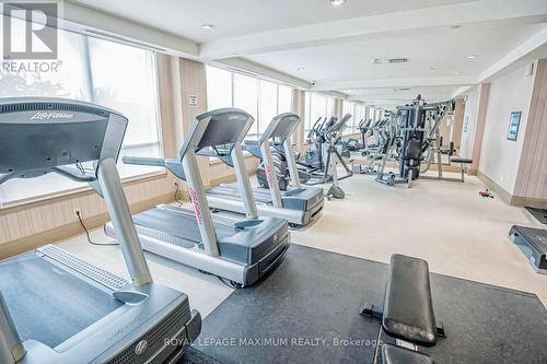 1203 - 15 North Park Road, Vaughan, ON - Indoor Photo Showing Gym Room