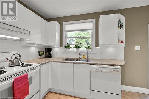 349 Shoreview Road, Burlington, ON - Indoor Photo Showing Kitchen With Double Sink