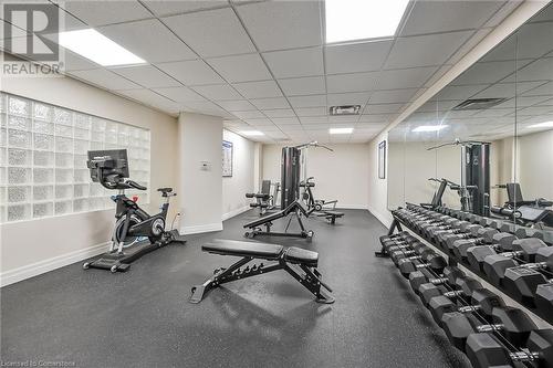 2001 Bonnymede Drive Unit# 88, Mississauga, ON - Indoor Photo Showing Gym Room