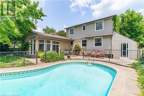 1208 Guildwood Boulevard, London, ON - Outdoor With In Ground Pool With Deck Patio Veranda