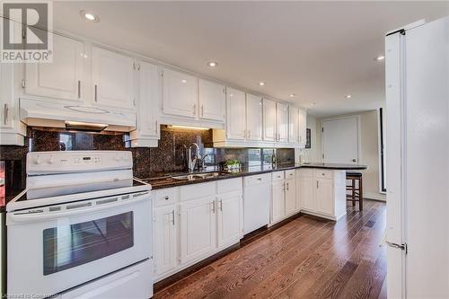 Generous Counter & Cupboard space - 6 Willow Street Unit# #1505, Waterloo, ON - Indoor Photo Showing Kitchen