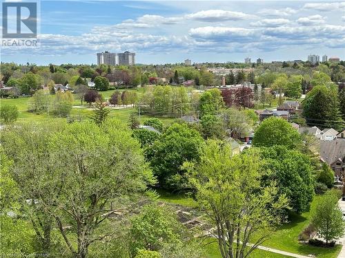 Spectacular Views from Balcony - 6 Willow Street Unit# #1505, Waterloo, ON - Outdoor With View