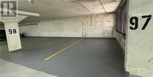 Side by Side (2) Parking Spots on Level 1 - 6 Willow Street Unit# #1505, Waterloo, ON - Indoor