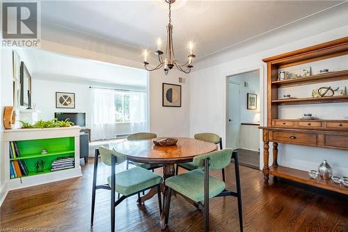 60 Inverness Avenue W, Hamilton, ON - Indoor Photo Showing Dining Room