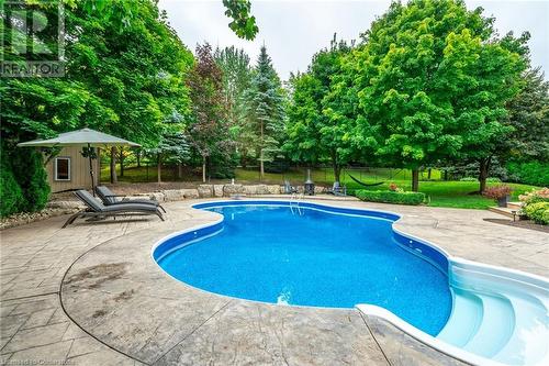 3 Oldenburg Road, Carlisle, ON - Outdoor With In Ground Pool With Backyard