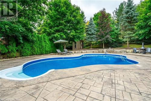 3 Oldenburg Road, Carlisle, ON - Outdoor With In Ground Pool With Backyard