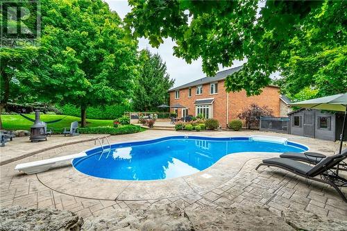 3 Oldenburg Road, Carlisle, ON - Outdoor With In Ground Pool With Backyard