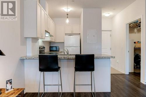 95 Wilson Street W Unit# 204, Ancaster, ON - Indoor Photo Showing Kitchen