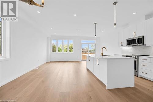 27 Kingfisher Drive, Hamilton, ON - Indoor Photo Showing Kitchen With Upgraded Kitchen