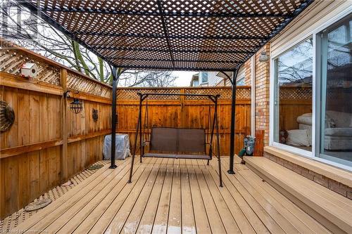 2025 Cleaver Avenue Unit# 32, Burlington, ON - Outdoor With Deck Patio Veranda With Exterior