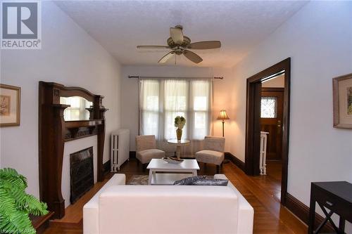 Living Room - 185 Fairleigh Avenue S, Hamilton, ON - Indoor With Fireplace