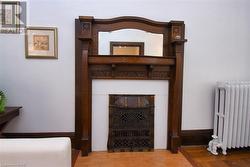 Beautiful ornamental fireplace - 