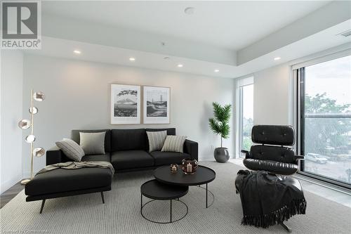 Artist’s rendering only - 370 Martha Street Unit# 309, Burlington, ON - Indoor Photo Showing Living Room