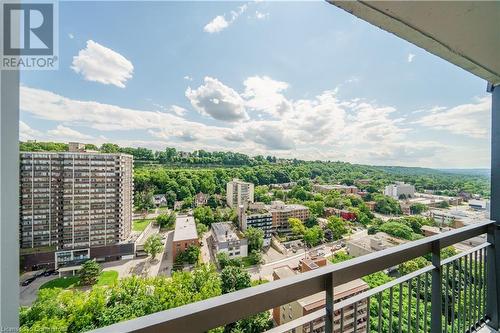 150 Charlton Avenue E Unit# 2907, Hamilton, ON - Outdoor With Balcony With View