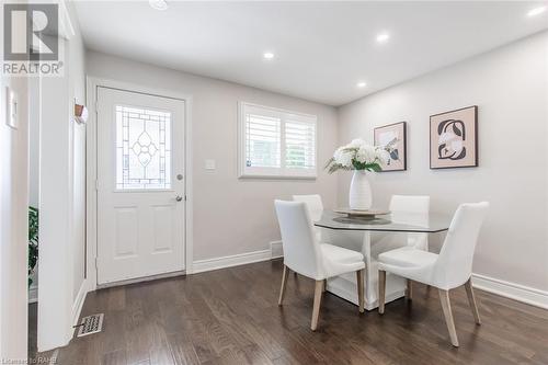 1223 Dunsmure Road, Hamilton, ON - Indoor Photo Showing Dining Room