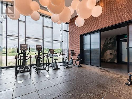 818 - 3220 William Coltson Avenue, Oakville, ON - Indoor Photo Showing Gym Room