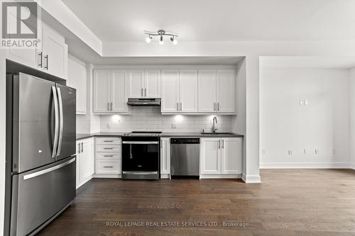 L113 - 9560 Islington Avenue, Vaughan, ON - Indoor Photo Showing Kitchen With Stainless Steel Kitchen With Upgraded Kitchen