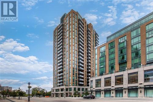 2060 Lakeshore Road Unit# 1503, Burlington, ON - Outdoor With Balcony With Facade