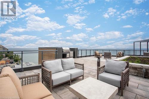 Roof top Garden Terrace - 2060 Lakeshore Road Unit# 1503, Burlington, ON - Outdoor With Deck Patio Veranda