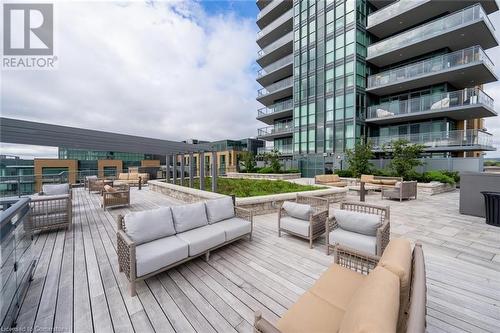 Roof top Garden Terrace - 2060 Lakeshore Road Unit# 1503, Burlington, ON - Outdoor With Balcony