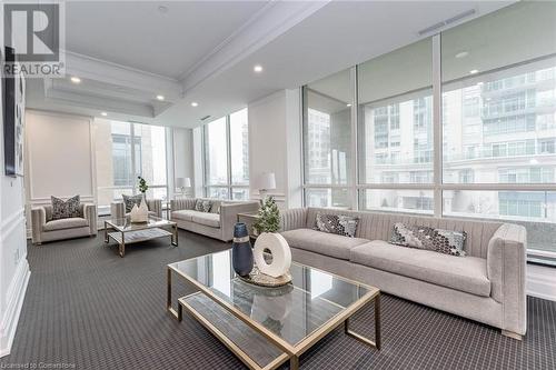 Party Room - 2060 Lakeshore Road Unit# 1503, Burlington, ON - Indoor Photo Showing Living Room