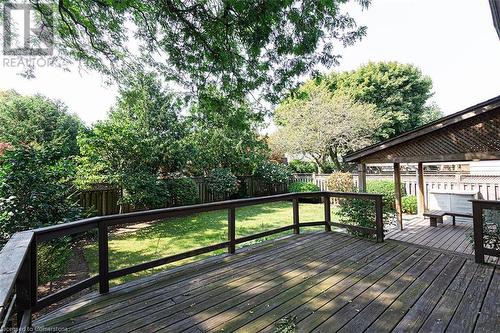 1232 Oxlow Drive, Oakville, ON - Outdoor With Deck Patio Veranda