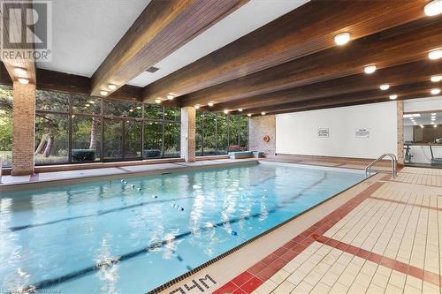 Indoor Pool - 1359 White Oaks Boulevard Unit# 1604, Oakville, ON - Indoor Photo Showing Other Room With In Ground Pool