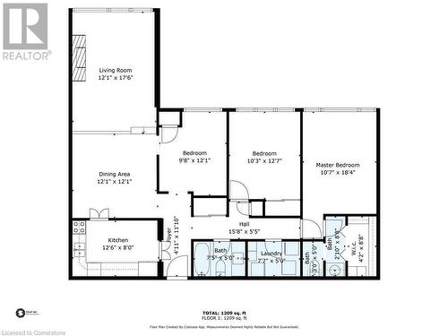 Floor Plan - 1359 White Oaks Boulevard Unit# 1604, Oakville, ON - Other