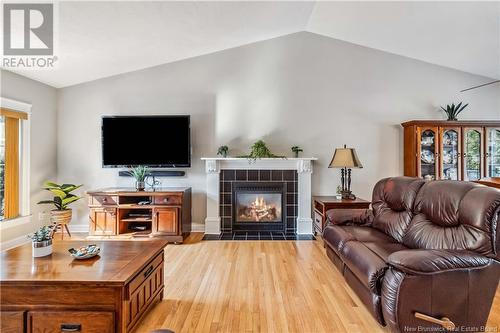 939 Muirfield Drive, Moncton, NB - Indoor Photo Showing Living Room With Fireplace